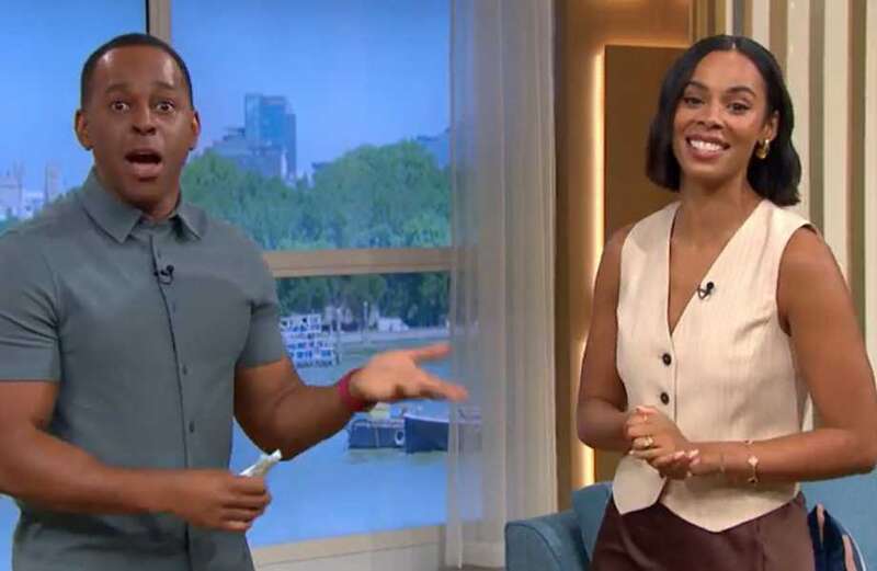 Awkward moment This Morning’s Andi Peters 'snubs' co-host Rochelle Humes