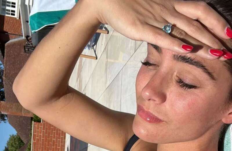 Loose Women's Frankie Bridge looks sensational in a bikini