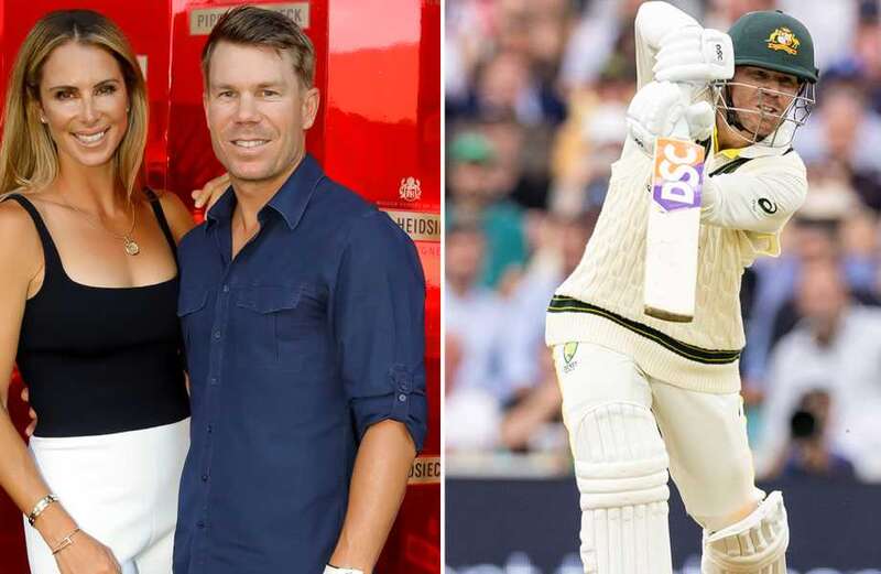 David Warner's Wag reveals airport scanner detected embarrassing 'hot spot'