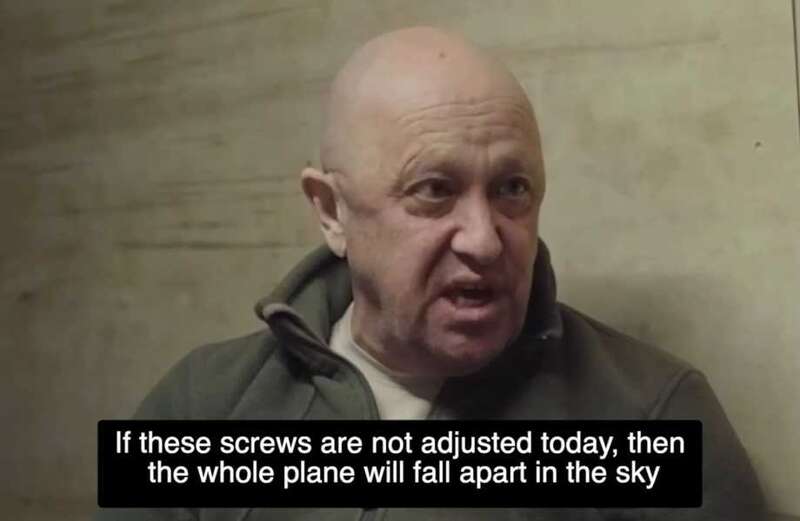 Chilling moment Putin enemy Prigozhin predicts his own death with plane premonition