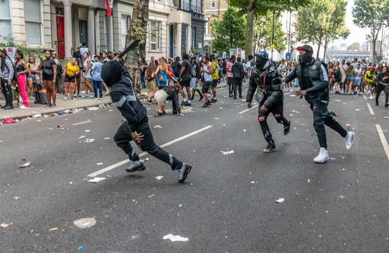 Eight stabbed at Notting Hill Carnival as man, 29, fights for life