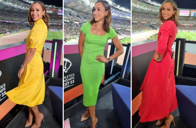 Inside Jess Ennis-Hill's World Champs as she dazzles fans with bold outfits