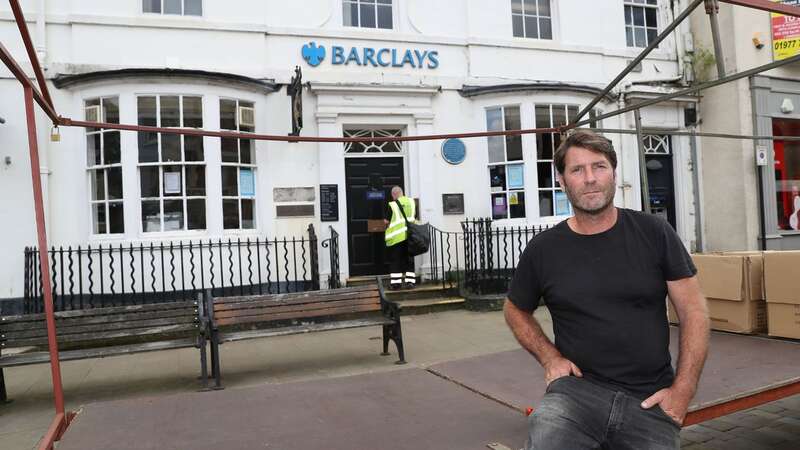 Market trader Ray Harris in Pontefract (Image: Ben Lack Photography Ltd)