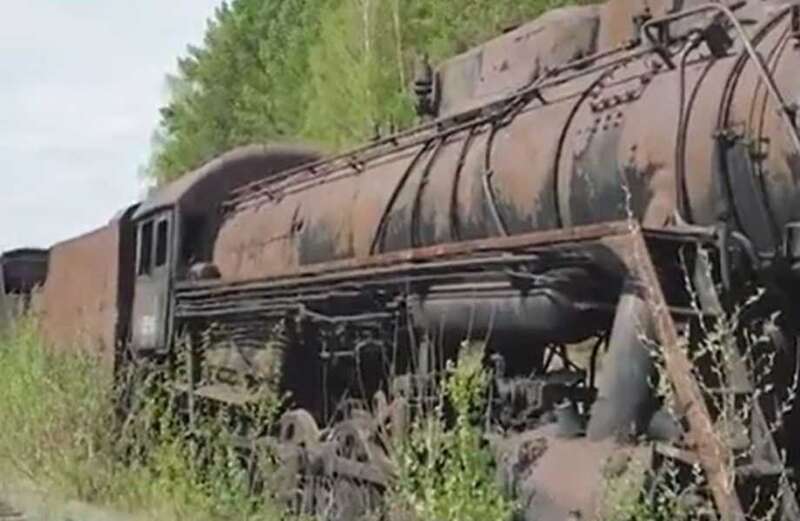 Inside Russia's abandoned train graveyard once used as a nuclear war base