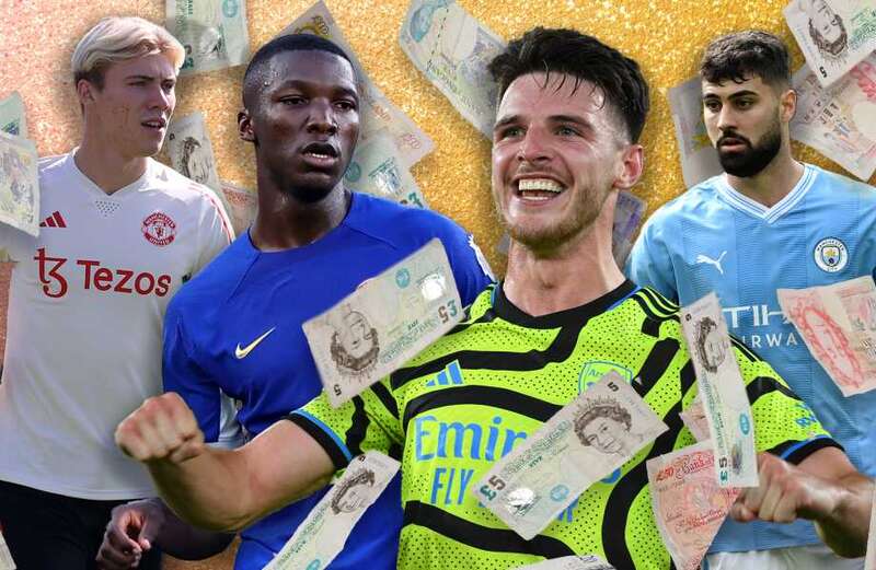 Most expensive XI of Premier League summer transfers full of mega-money new boys