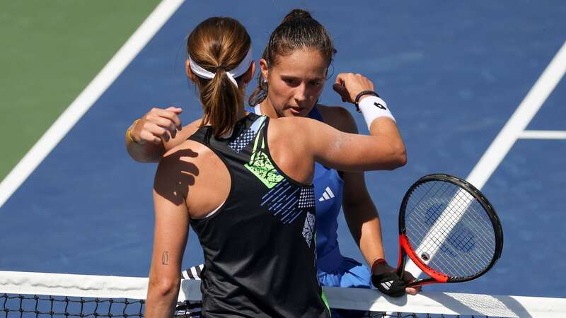 Daria Kasatkina faced off against Greet Minnen in what was a landmark moment for tennis at Flushing Meadows (Image: Robert Prange/Getty Images)