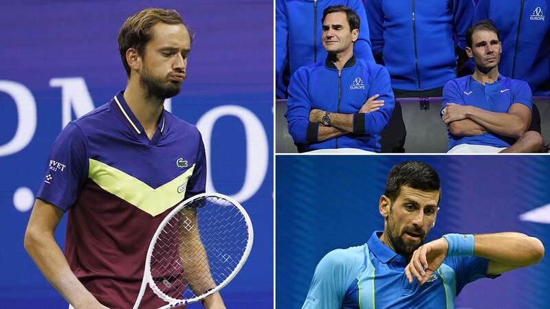 Daniil Medvedev claimed Novak Djokovic is the best player in history after beating him in the 2021 US Open final (Image: Getty Images)