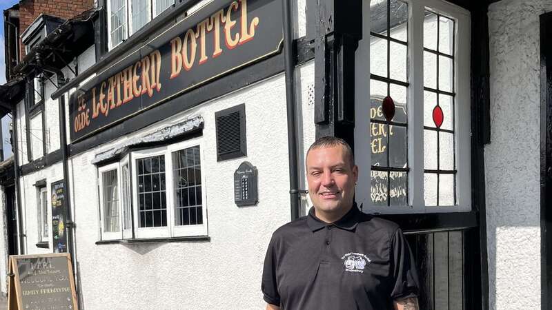 Karl Silvester, landlord of Ye Olde Leathern Bottel (Image: Birmingham Live)