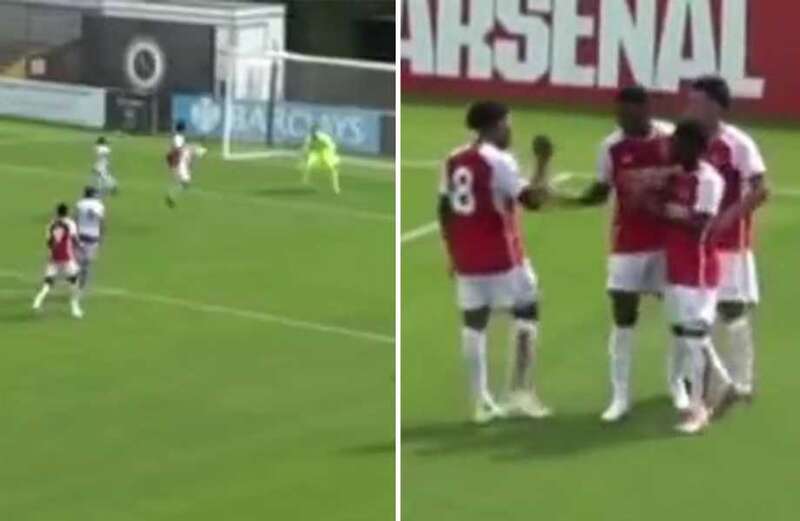 Arsenal fans stunned as 'future midfield pair' link up for 'absurd' goal