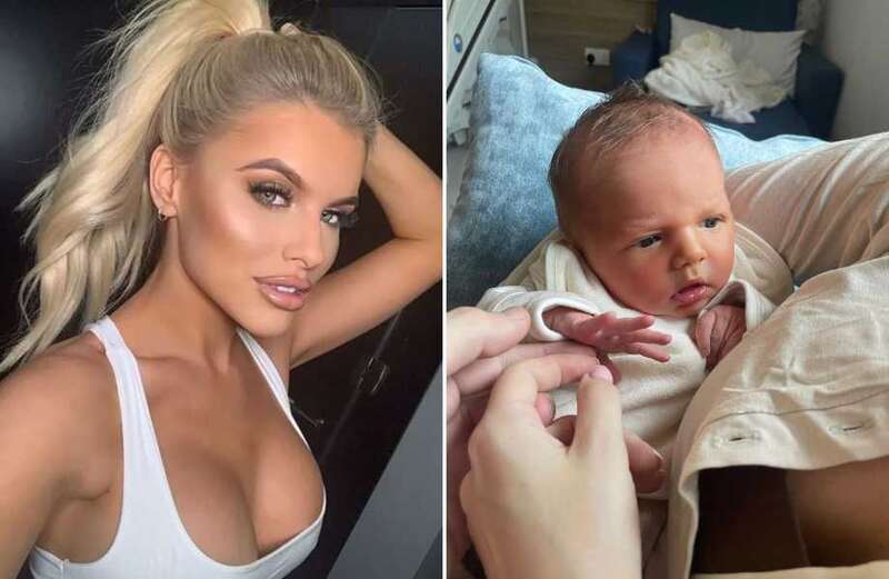 Love Island's Hayley Hughes reveals her son's unusual name after giving birth