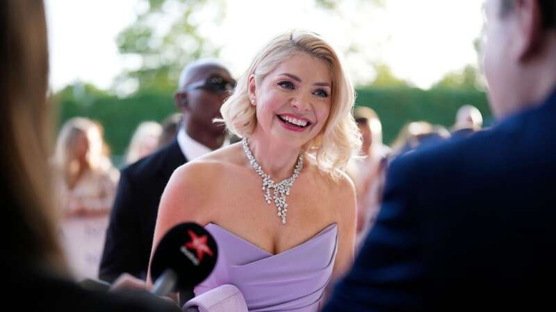 Holly Willoughby wows in purple gown at first NTAs after Schofield exit