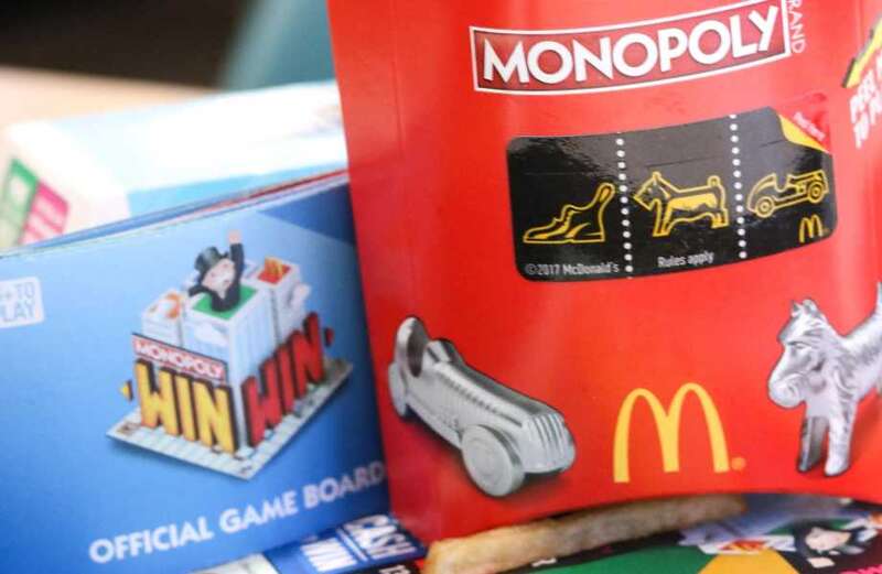 This is what McDonald's monopoly 'Double peel' means