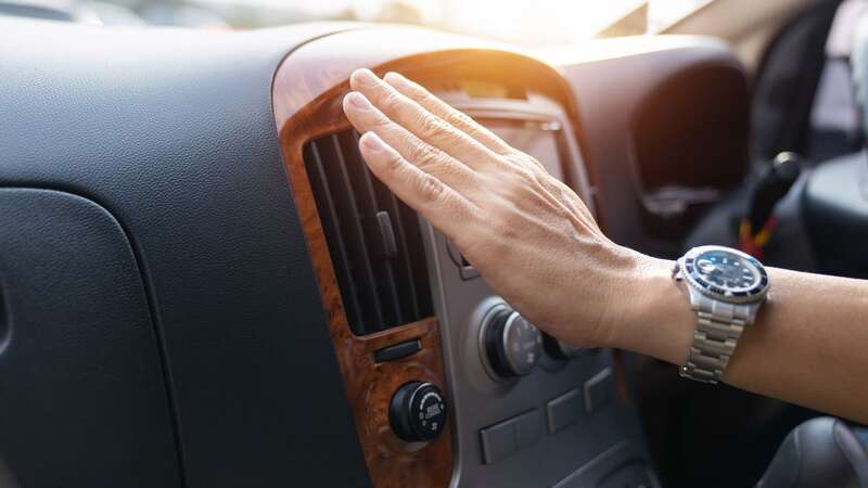 The button can cool your car down instantly (Image: Getty Images)