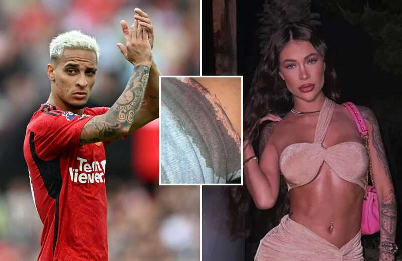 Antony's ex shares pic of bloodstained clothes as pressure mounts on Man Utd