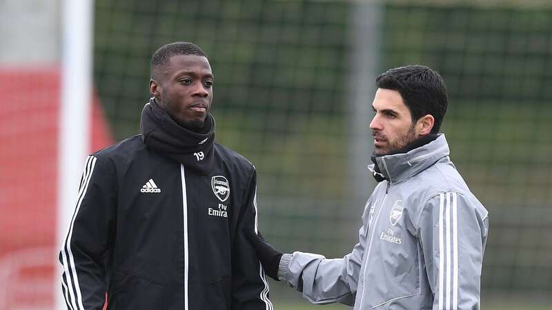 Nicolas Pepe is not in Mikel Arteta