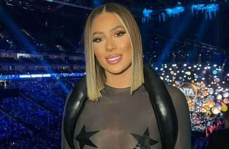 Demi Sims shocks fans with see-through NTAs outfit with stars over her nipples