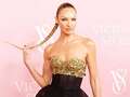 Model Candice Swanepoel wows in black and gold dress for Victoria’s Secret