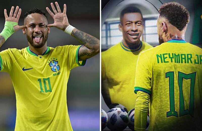 Neymar breaks Pele's goal-scoring record in Brazil's 5-1 win over Bolivia