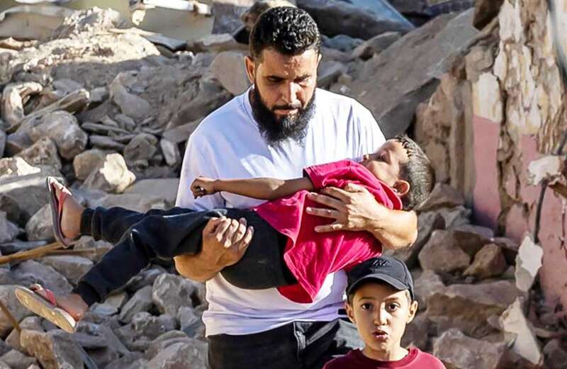 Brits caught in Morocco earthquake join relief efforts as death toll hits 2,100