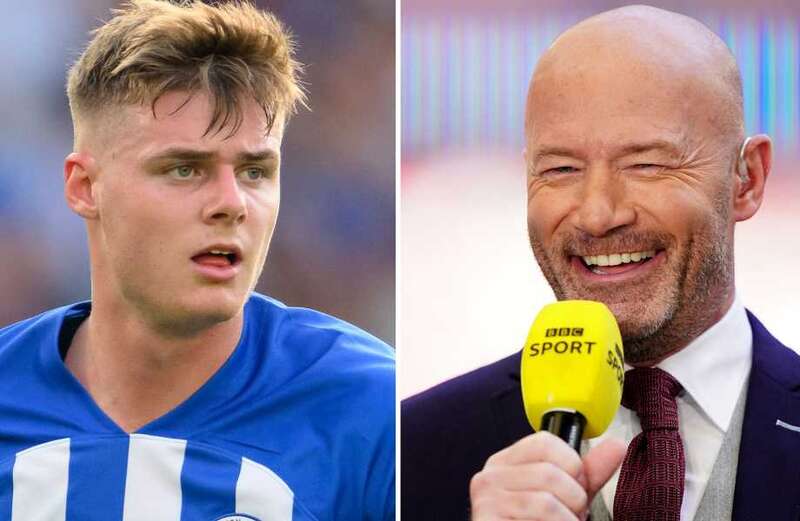 Shearer jokes his description of Evan Ferguson makes him 'sound like a w***er'