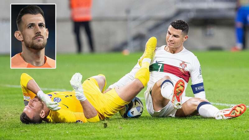 Dubravka makes feelings on Cristiano Ronaldo clear after ugly studs-up tackle