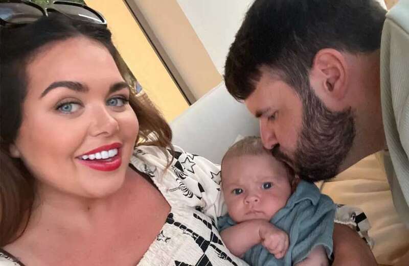 Scarlett Moffatt cruelly mum-shamed with pics of 10-week-old baby on holiday