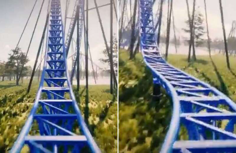 Thorpe Park reveals new rollercoaster set to be tallest and fastest in the UK