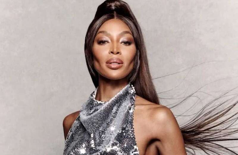 Naomi Campbell, 53, stuns in sequin dress from Pretty Little Thing collection