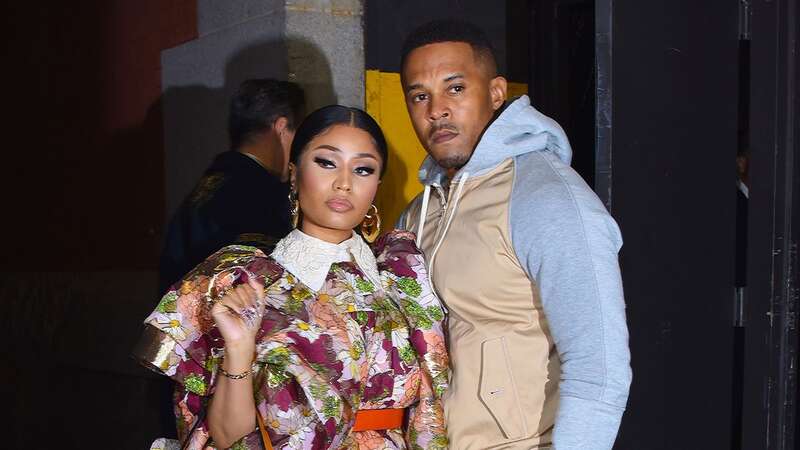 Nicki Minaj is seemingly smitten with her husband