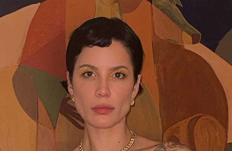 Halsey sparks concern by showing off frail frame in tiny crop top