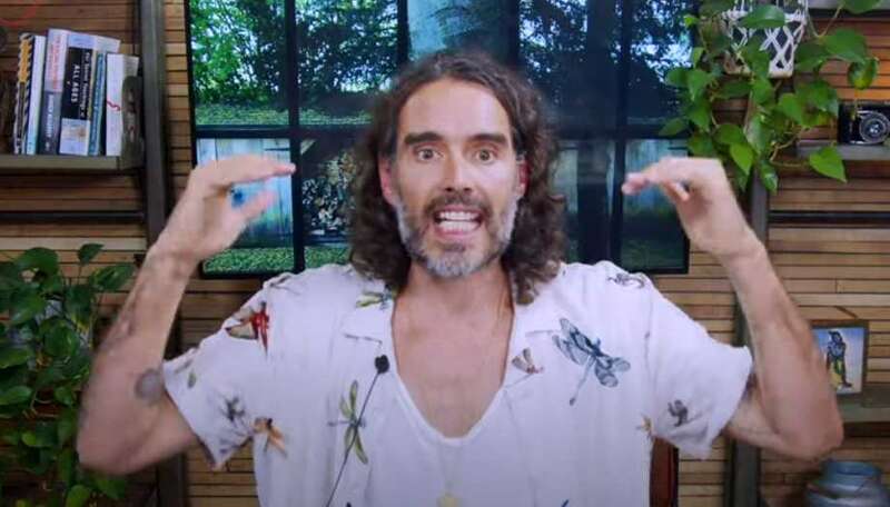 Russell Brand shares video denying 'serious allegations' against him