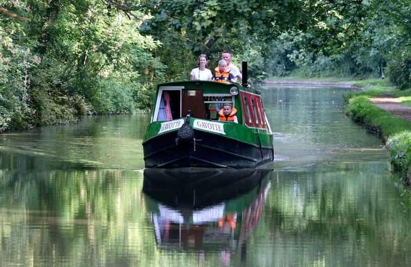 Enjoy a family staycation travelling on UK's beautiful vast canal network