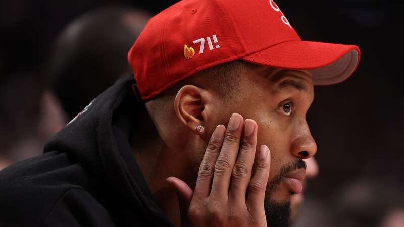 Damian Lillard is still waiting for his trade to the Miami Heat (Image: 2023 Getty Images)