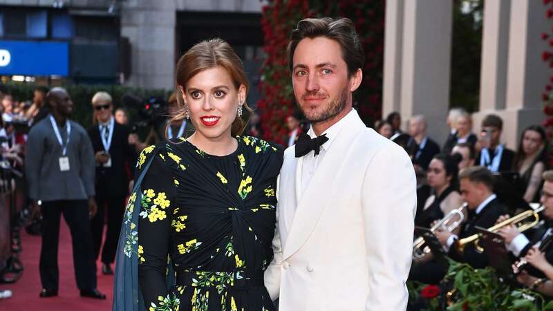 Beatrice with husband Edoardo Mapelli Mozzi (Image: Alan Chapman/Dave Benett/Getty I)