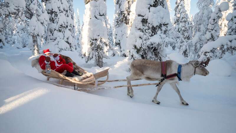 Take a trip to see the big man himself this Christmas (Image: Getty)