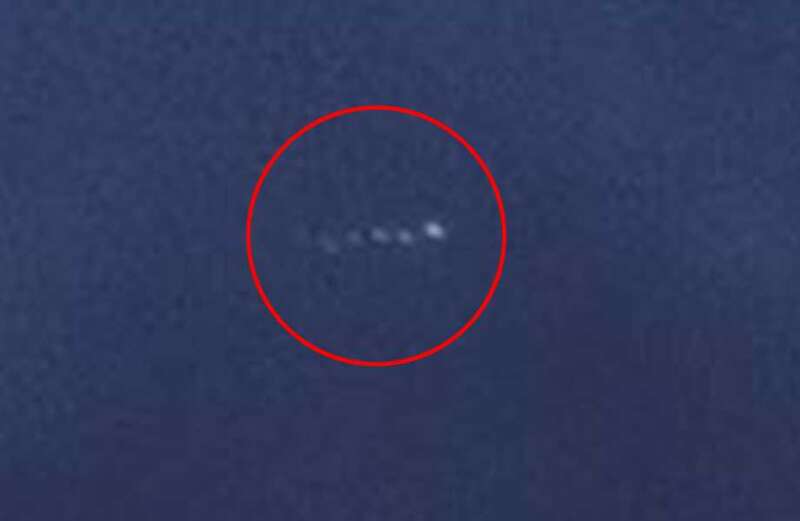 Strange bouncing 'UFO' gliding in clouds over town leaves onlookers stunned