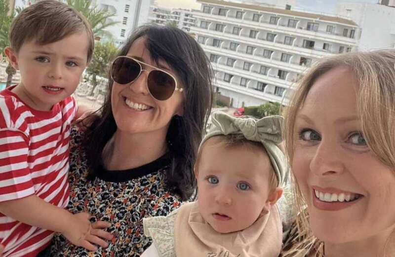 Inside Emmerdale's Michelle Hardwick and Kate Brooks' first family holiday