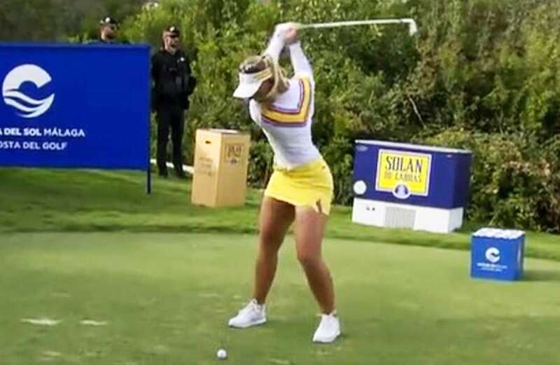 Watch Pedersen hit Solheim Cup HOLE-IN-ONE amid revival after USA blitz away