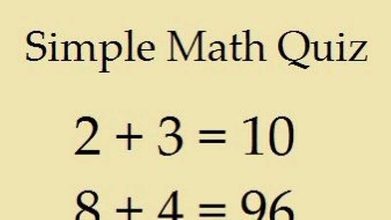 The tricky maths question has gone viral (Image: @HumansNoContext/Twitter)