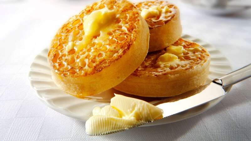 You could make fresh, bouncy crumpets with this recipe at home (Image: Getty Images/imageBROKER RF)