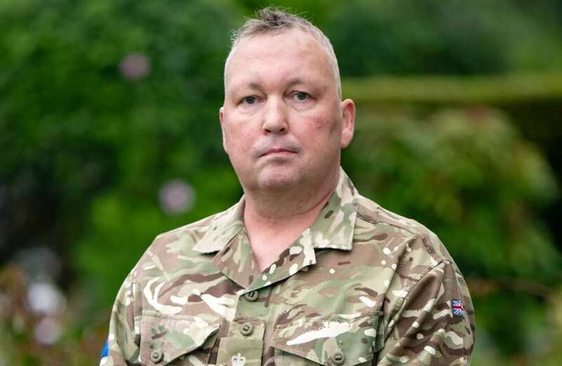 Family of hero war veteran say he's been 'abandoned' after brain tumour