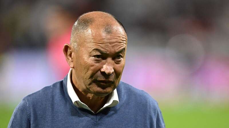 Australia coach Eddie Jones after his side were thumped by Wales (Image: SEBASTIEN BOZON / AFP) (Photo by SEBASTIEN BOZON/AFP via Getty Images)