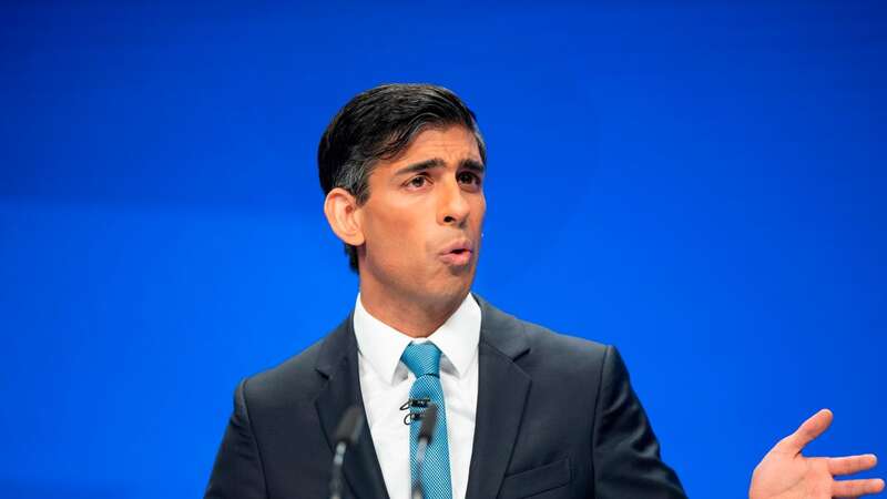 Rishi Sunak at the Tory conference in 2021 (Image: Daily Mirror/Andy Stenning)