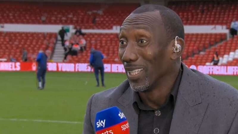 Sky Sports pundit Jimmy Floyd Hasselbaink (Image: Sky Sports)