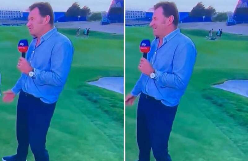 Ryder Cup fans convinced Faldo has ‘superpowers’ after spooky Sky Sports moment