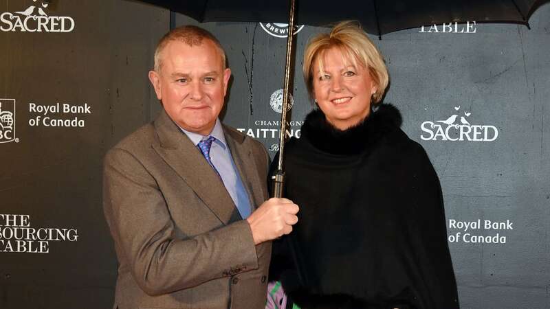 Downton Abbey star Hugh Bonneville’s wife Lulu 