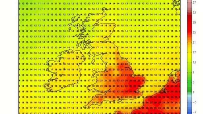 Temperatures have been above average recently (Image: Adam Gerrard / Daily Mirror)