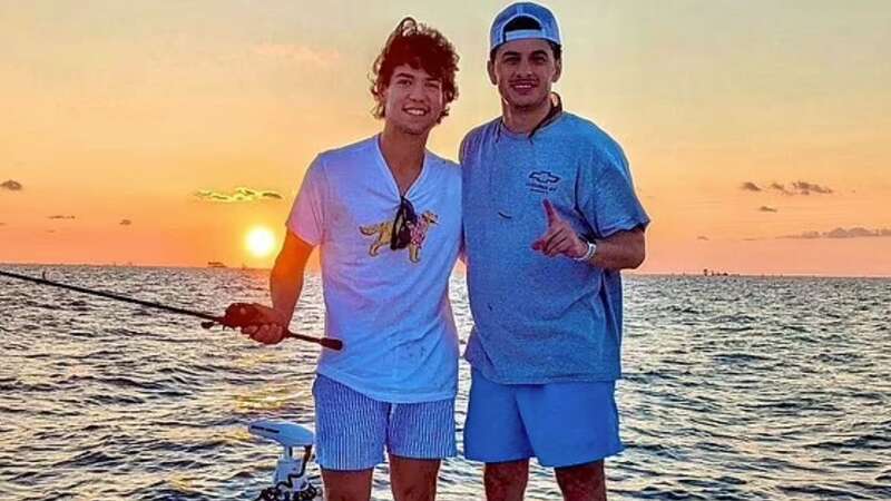 Cameron Robbins, 18, jumped off a party boat in May 2023 and was never seen again - sparking speculation he was killed by a shark (Image: Facebook)