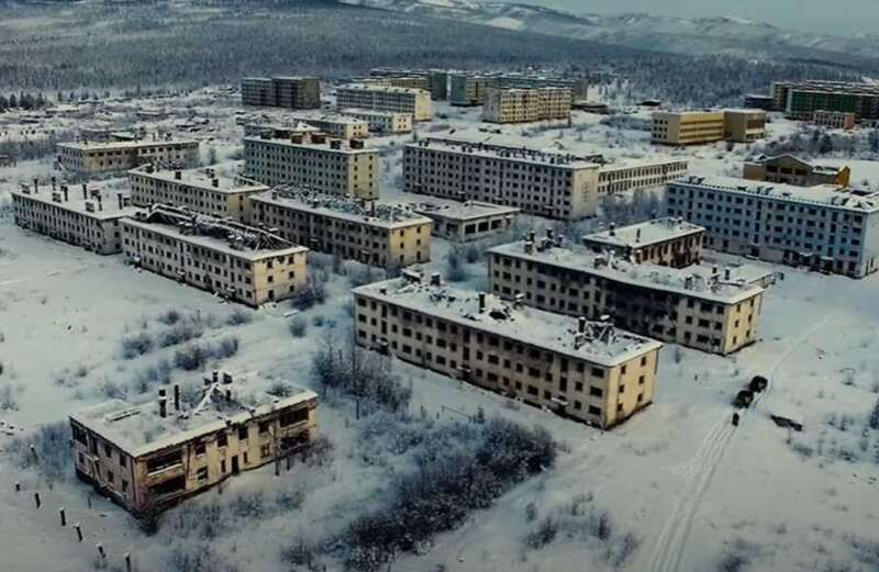 Abandoned city built on the bodies of WW2 prisoners left frozen in time