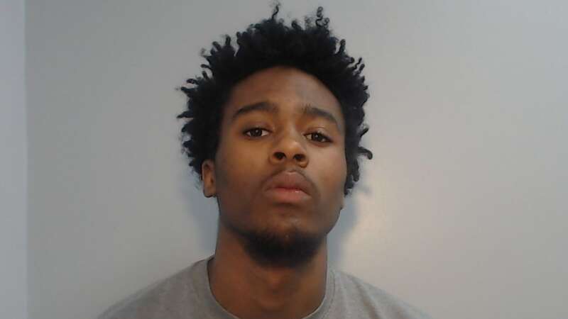 Tafari Smith (pictured), then 16, stabbed Kyle Huckland in Manchester last November (Image: GMP)